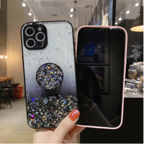 Round Pop Grip Skal iPhone 13 Pro - Turkos