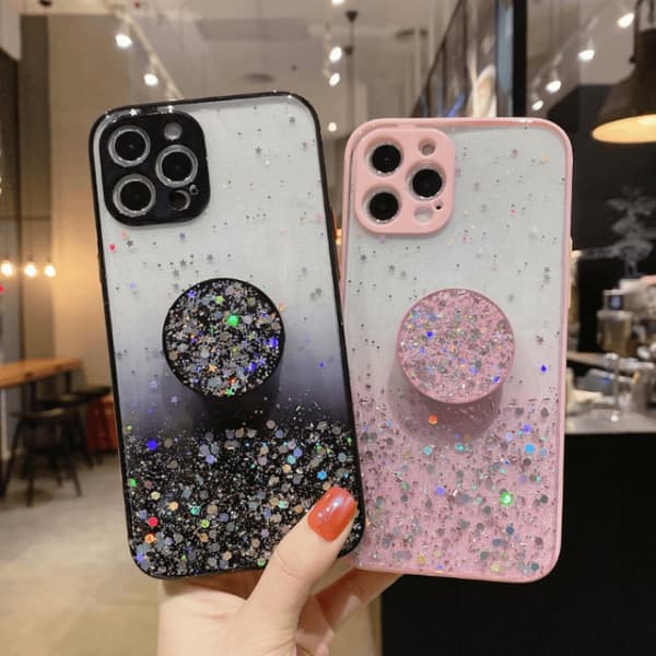 Round Pop Grip Skal iPhone 13 Pro - Turkos