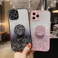 Miniatyrbild 2 av 5: Round Pop Grip Skal iPhone 13 Pro - Turkos