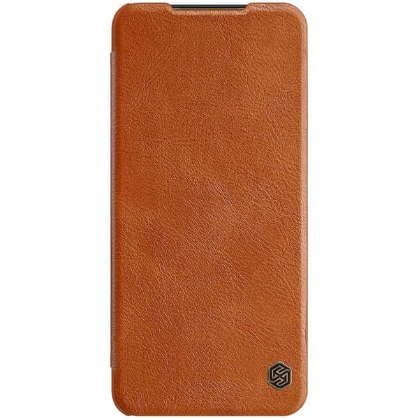 Nillkin Galaxy A13 5G Fodral Qin läder Holster - Brun