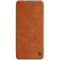 Miniatyrbild 3 av 7: Nillkin Galaxy A13 5G Fodral Qin läder Holster - Brun