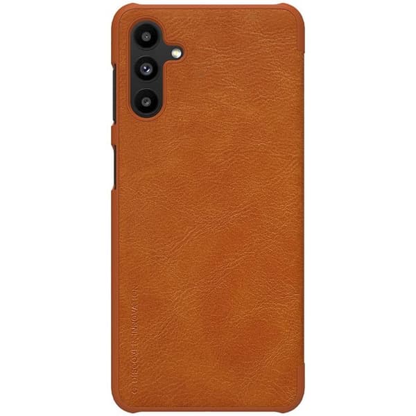 Nillkin Galaxy A13 5G Fodral Qin läder Holster - Brun