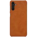 Miniatyrbild 4 av 7: Nillkin Galaxy A13 5G Fodral Qin läder Holster - Brun