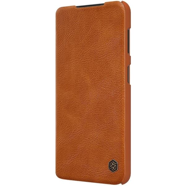 Nillkin Galaxy A13 5G Fodral Qin läder Holster - Brun