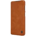 Miniatyrbild 5 av 7: Nillkin Galaxy A13 5G Fodral Qin läder Holster - Brun
