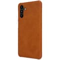 Miniatyrbild 6 av 7: Nillkin Galaxy A13 5G Fodral Qin läder Holster - Brun