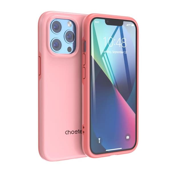 Choetech iPhone 13 Pro Skal Magsafe MFM Anti-drop - Rosa