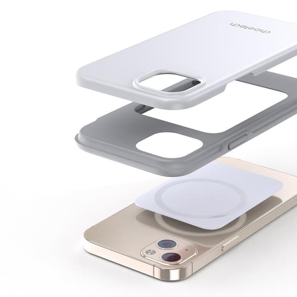 Choetech iPhone 13 Skal Magsafe MFM Anti-drop - Vit