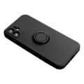 Miniatyrbild 5 av 8: Forcell iPhone 7/8/SE (2020/2022) Skal Silikon Ring - Svart