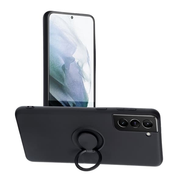 Forcell Galaxy S20 FE 4G/5G Skal Silikon Ring - Svart