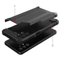Miniatyrbild 5 av 7: Galaxy A53 5G Skal Hybrid Armor Tough Rugged - Blå