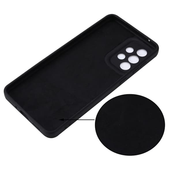 Galaxy A33 5G Skal Liquid Silicone - Svart