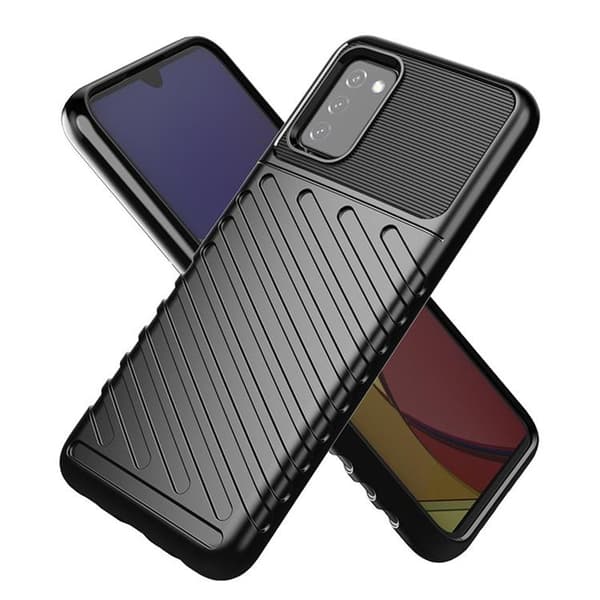 Galaxy A03s Skal Thunder Tough Rugged - Svart
