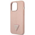 Miniatyrbild 6 av 8: Guess iPhone 13 Pro/13 Skal Saffiano Triangle Logo - Rosa
