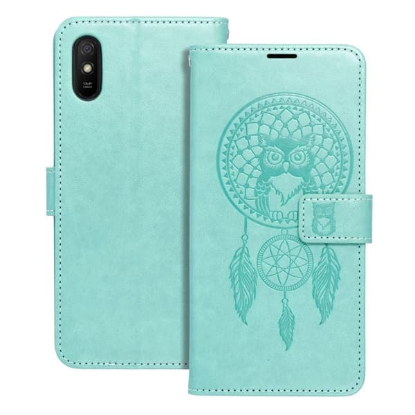 Forcell Xiaomi Redmi 9A/9AT Fodral Mezzo - Drömfångare grön
