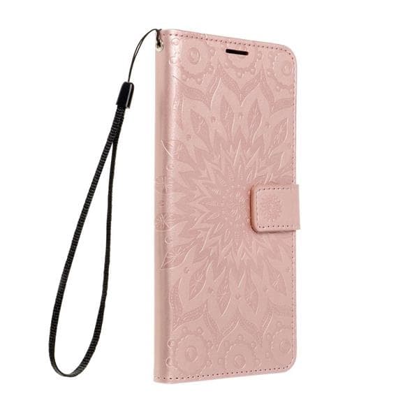 Forcell Galaxy A12/M12 Fodral Mezzo - Mandala Rosa guld