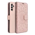 Miniatyrbild 2 av 9: Forcell Galaxy A13 5G Fodral Mezzo - Mandala Rosa guld