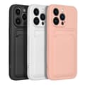 Miniatyrbild 10 av 10: Forcell iPhone 7/8/SE (2020/2022) Skal Korthållare - Rosa