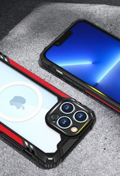 Tough Armor Magsafe Skal iPhone 12 - Blå