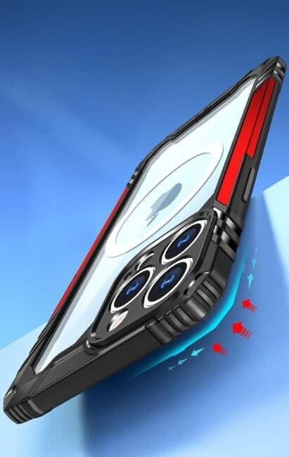 Tough Armor Magsafe Skal iPhone 12 - Blå