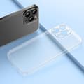 Miniatyrbild 10 av 11: Baseus iPhone 13 Pro Max Skal Frosted Glass med Gelram - Transparent