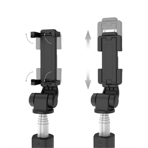 Trådlös Selfiestick Tripod L01S - Svart