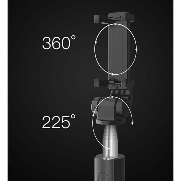 Trådlös Selfiestick Tripod L01S - Svart