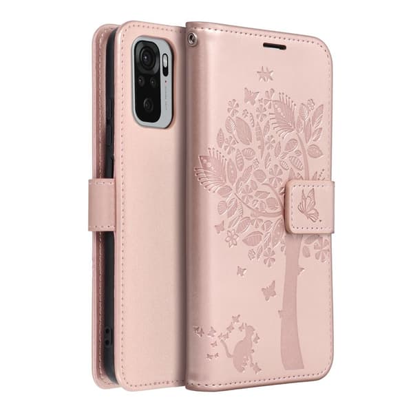 Forcell Xiaomi Mi 11 Lite 4G/5G Fodral Mezzo - Träd Rosa Guld