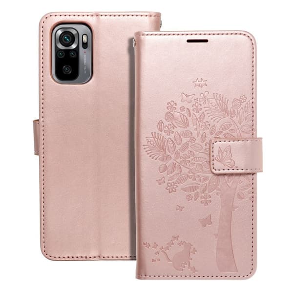 Forcell Xiaomi Mi 11 Lite 4G/5G Fodral Mezzo - Träd Rosa Guld