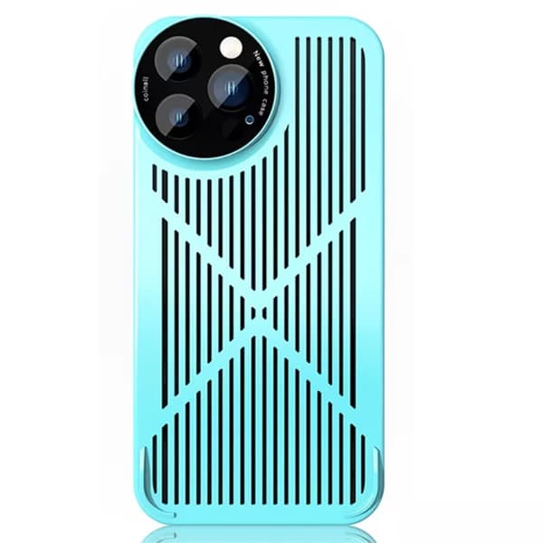 iPhone 12 Skal Graphene Heat Dissipation - Blå