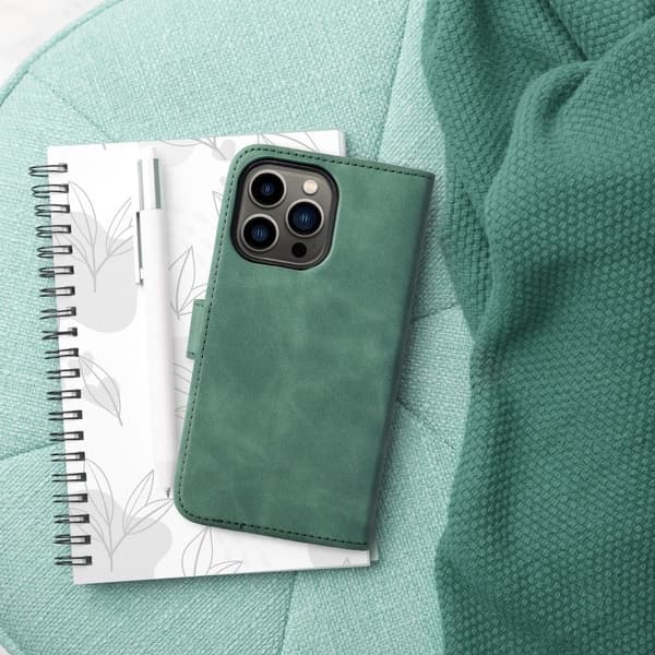 Forcell iPhone 7/8/SE (2020/2022) Plånboksfodral Tender - Grön