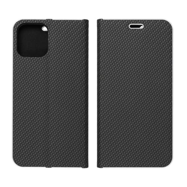 Forcell iPhone 11 Fodral Luna Carbon - Svart
