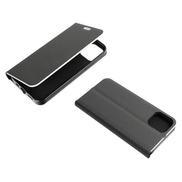 Forcell iPhone 11 Fodral Luna Carbon - Svart