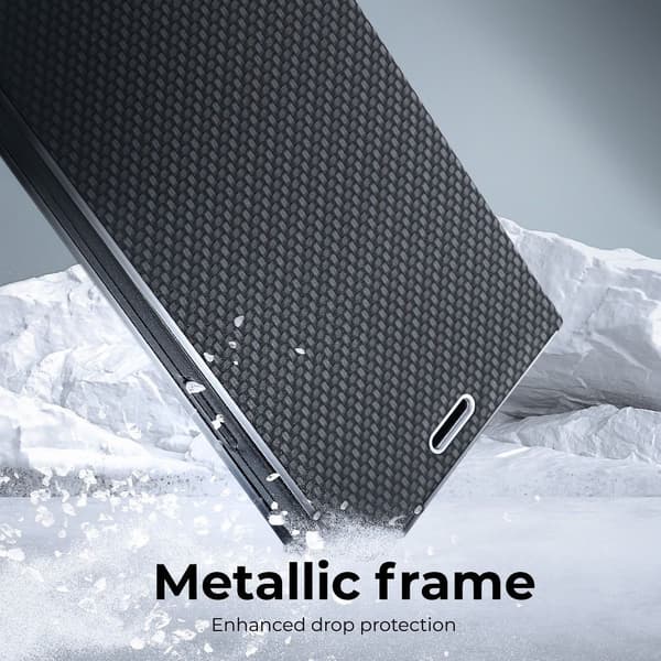 Forcell iPhone 11 Fodral Luna Carbon - Svart