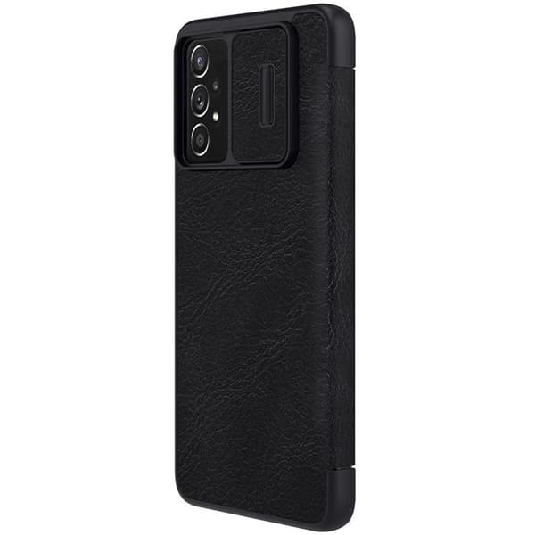 Nillkin Galaxy A73 Fodral Qin läder Holster - Svart