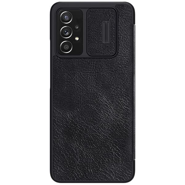 Nillkin Galaxy A73 Fodral Qin läder Holster - Svart