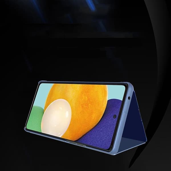 Galaxy A73 Fodral Clear View Flip - Svart
