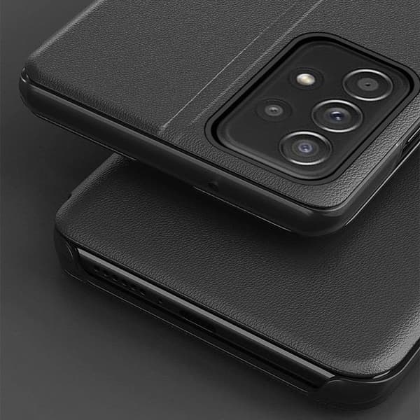 Galaxy A73 Fodral Eco Leather View - Röd