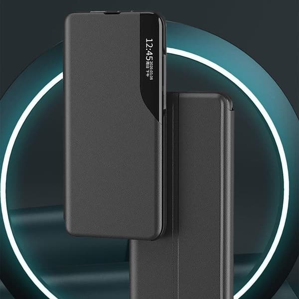 Galaxy A73 Fodral Eco Leather View - Röd