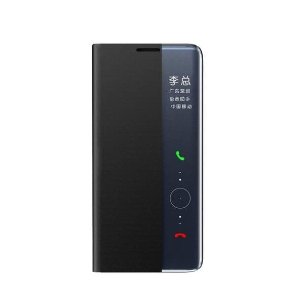 Galaxy A73 Fodral Sleep Flip - Svart
