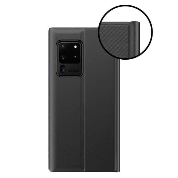 Galaxy A73 Fodral Sleep Flip - Svart