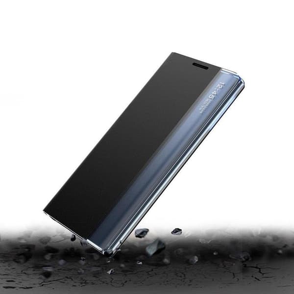 Galaxy A73 Fodral Sleep Flip - Svart
