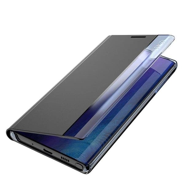 Galaxy A73 Fodral Sleep Flip - Svart