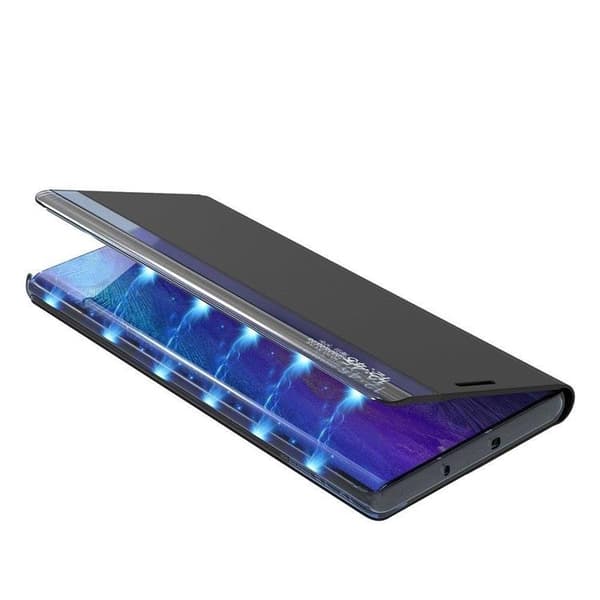 Galaxy A73 Fodral Sleep Flip - Svart