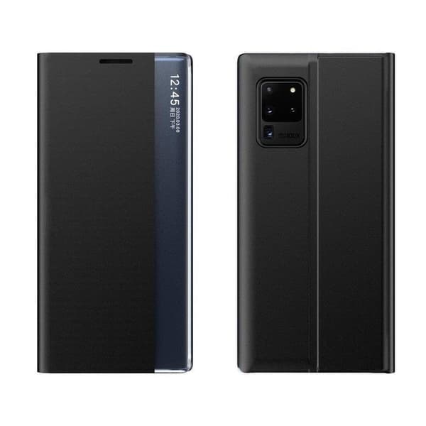 Galaxy A73 Fodral Sleep Flip - Svart