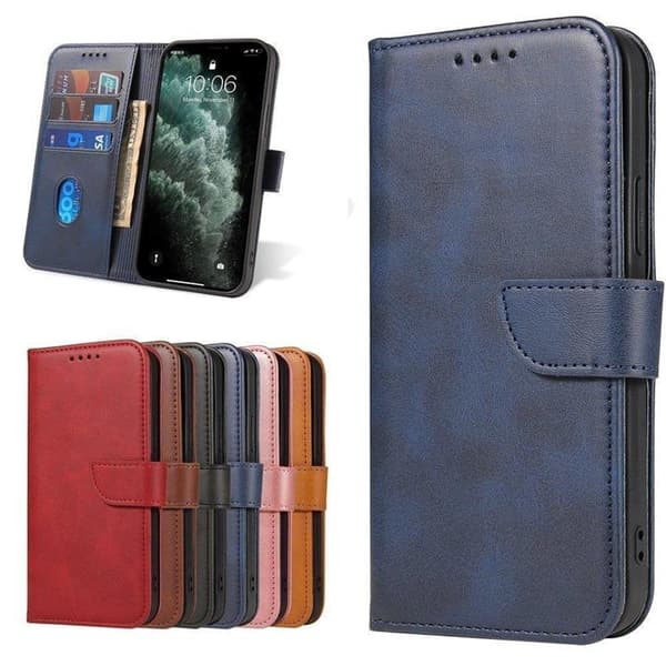 Galaxy A73 Plånboksfodral Magnet Elegant - Blå