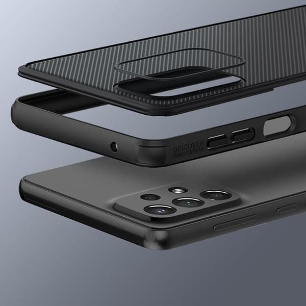 Nillkin Galaxy A73 Skal Super Frosted Sheild Pro - Blå