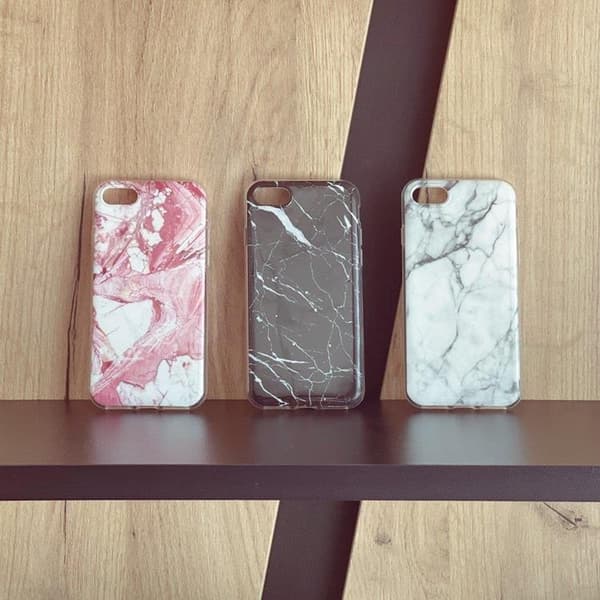 Wozinsky Galaxy A73 Skal Marble Gel - Svart