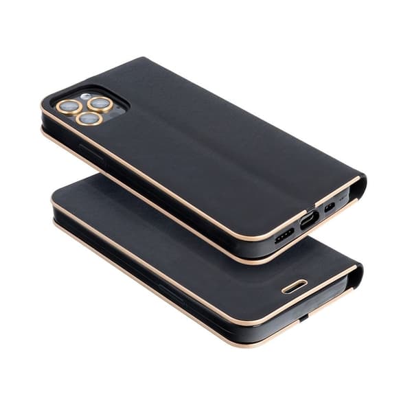 Forcell Galaxy A53 5G Fodral Luna Gold - Svart