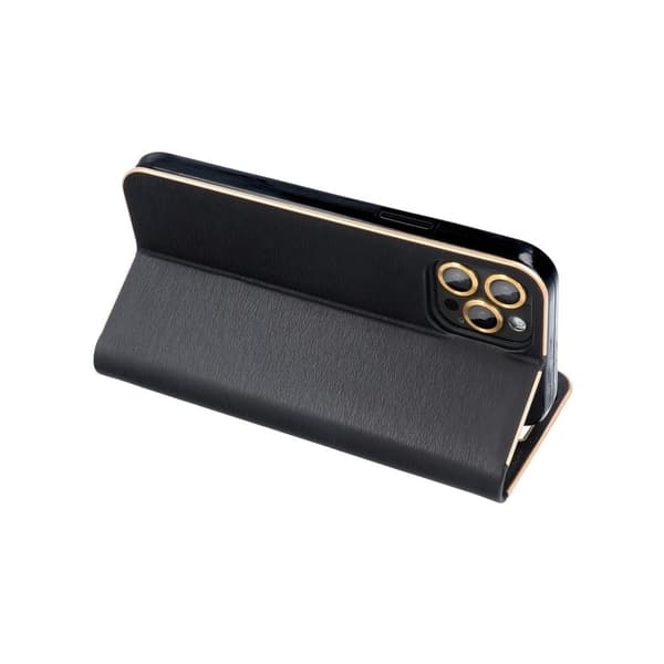 Forcell Galaxy A53 5G Fodral Luna Gold - Svart